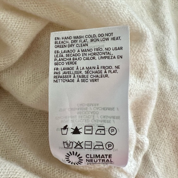 Reformation Cream Wrap Sweater - Picture 5 of 5